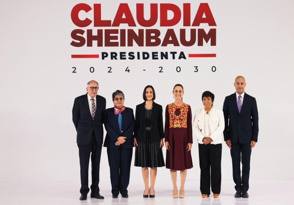 &quot;Este es el gran equipo que presentamos hoy”: CLAUDIA SHEINBAUM