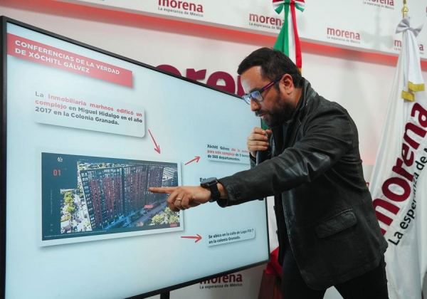 Morena denuncia tráfico de influencias y corrupción de la candidata del PRIAN