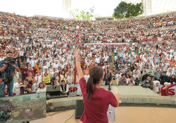 Claudia Sheinbaum suma apoyo de liderazgos oaxaqueños