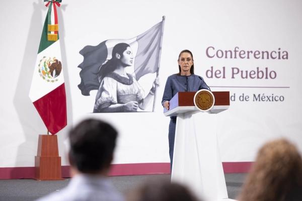 Por encima de todo, respeto a los derechos humanos: Sheinbaum, sobre redadas en Los Ángeles