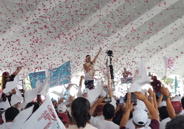 Contemplan cierre de Sheinbaum en Puebla el próximo jueves