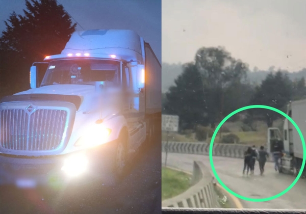 Recupera Policía Estatal tractocamión presuntamente robado