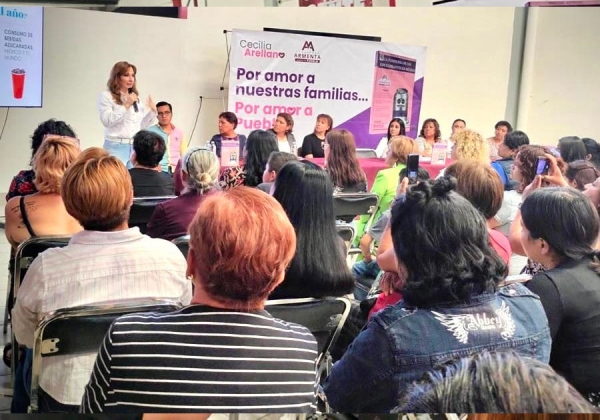 Ceci Arellano convoca a liderazgos sociales para promover la alimentación saludable