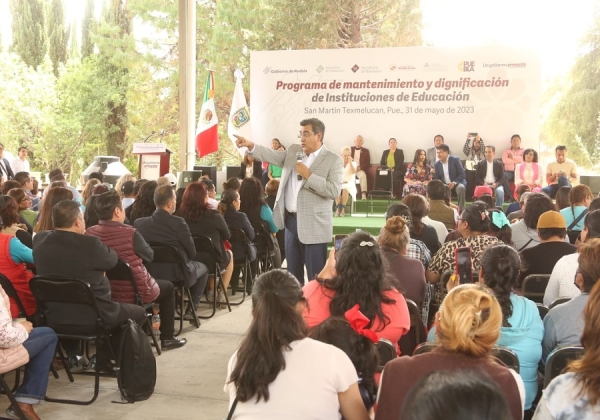 Trabaja gobierno de Sergio Salomón para acelerar el desarrollo de Puebla