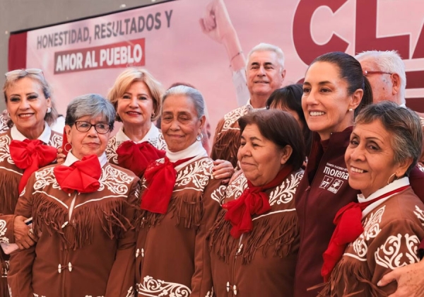 Luchamos por más democracia, más libertades y más bienestar: Claudia Sheinbaum