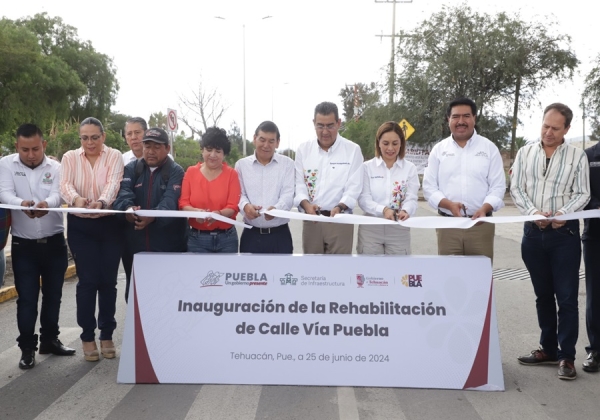 Consolida gobierno estatal un Puebla más y equitativo: Sergio Salomón
