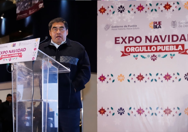 Reitera MBH apoyo al campo con inauguración de Expo Navidad Orgullo Puebla 2022