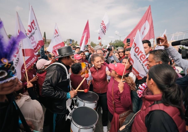 Vamos a seguir manteniendo un gobierno del pueblo y para el pueblo, asegura Claudia Sheinbaum