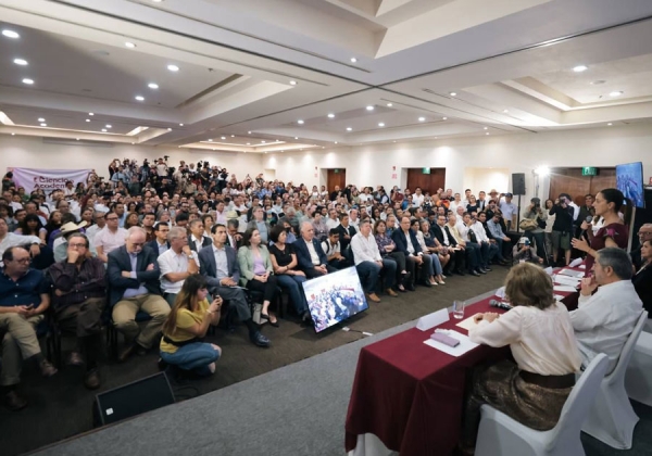 Claudia Sheinbaum presenta el eje República Educadora, Humanista y Científica