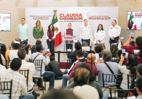 Claudia Sheinbaum llama a no caer en las mentiras de la oposición