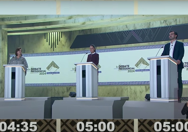 Claudia Sheinbaum emerge victoriosa del segundo debate presidencial