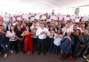 Armenta entrega 99 certificados de Obra Comunitaria en Chignahuapan