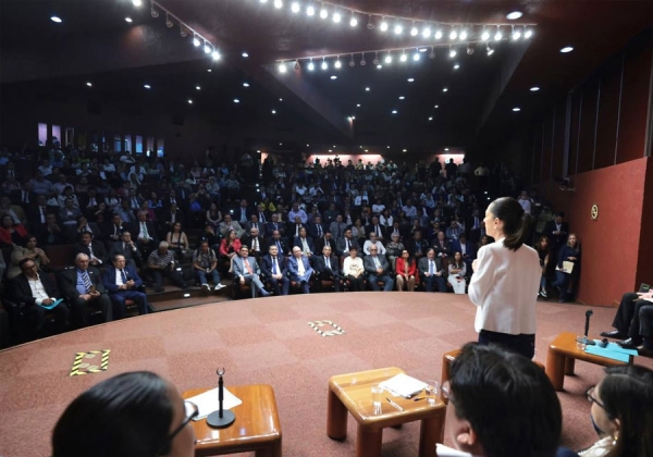 Ciencia, tecnología y educación, fundamentales en la Transformación: Sheinbaum en Monterrey