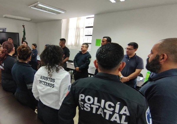 Concluyen 71 elementos de la SSP taller de “Identidad e Integración Policial”   
