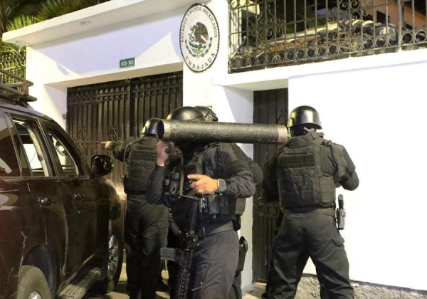 Rechaza CIJ medidas cautelares solicitadas por México contra Ecuador por asalto a embajada
