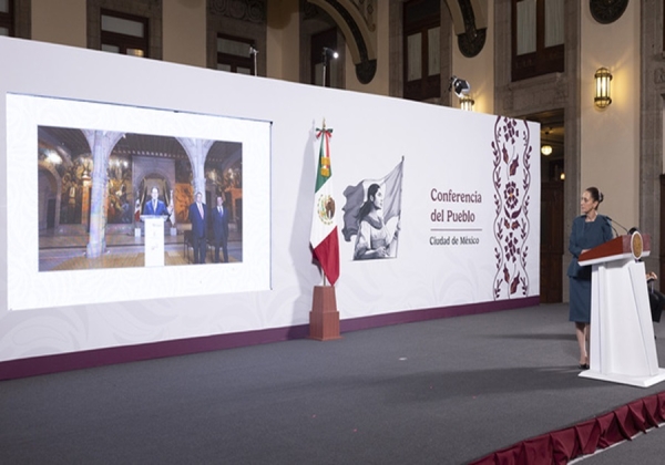 Presidenta Claudia Sheinbaum  anuncia inversión de 3 mil 700 mdd de Fermaca Dreams