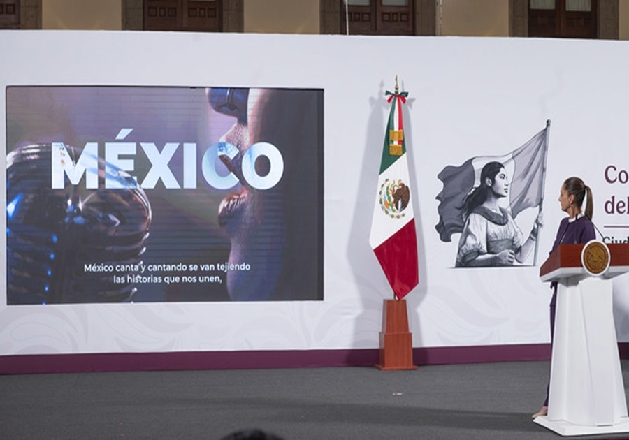 Convoca Presidenta a jóvenes mexicanos y estadounidenses al concurso binacional de música México canta por la paz y contra las adicciones