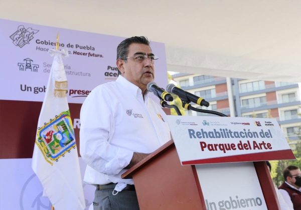Mejora gobierno estatal espacios públicos para fortalecer convivencia social: Sergio Salomón