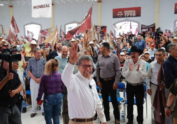 A mitad de su recorrido, Ricardo Monreal reafirma impulso de la 4T al desarrollo de comunidades