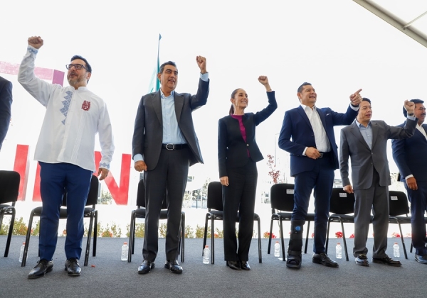 Consolidan Claudia Sheinbaum y Sergio Salomón acceso a la educación como un derecho
