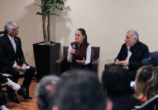 No vamos a permitir que se vulnere la soberanía nacional: Claudia Sheinbaum desde Zacatecas