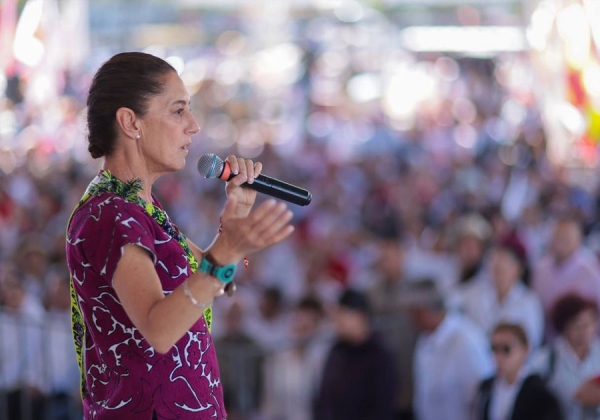 Claudia Sheinbaum impulsa una visión humanista desde Xalisco, Nayarit