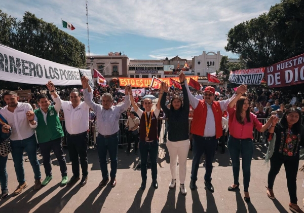 En 2024, el grito que hay en Michoacán y en todo México es que siga la 4T: Claudia Sheinbaum