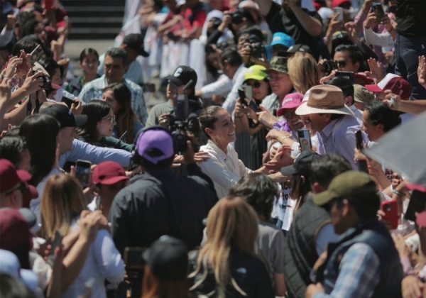 En Jalisco se van a romper las cadenas dela corrupción: Claudia Sheinbaum