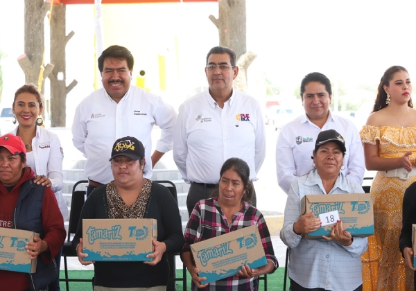 Con obras que le sirven a la sociedad, el gobierno estatal está presente: Sergio Salomón