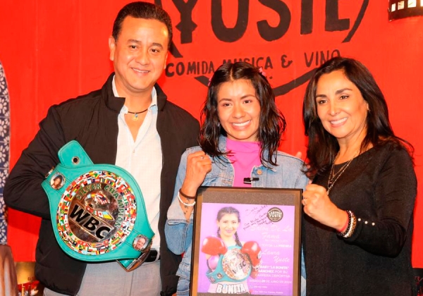 Armenta, promotor del deporte para superar las adversidades: Gaby &#039;La Bonita&#039; Sánchez