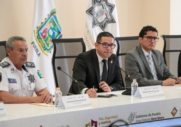 Destaca SSP coordinación con tres órdenes de gobierno durante hechos en Xoxtla