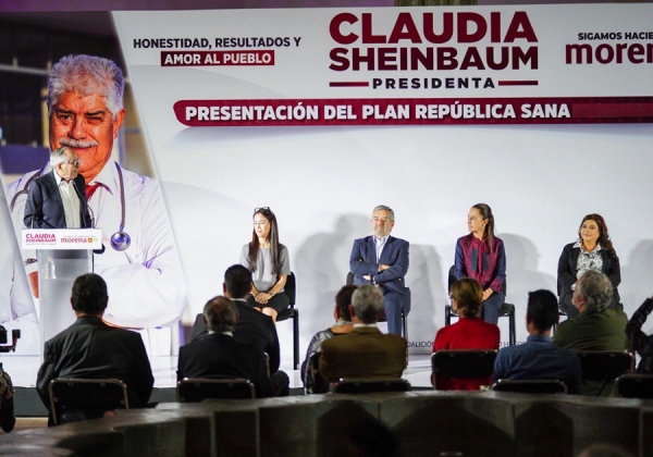 &#039;Vamos a impulsar el mejor sistema de salud pública para el bienestar&#039;: Claudia Sheinbaum