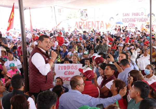 ‘Blindaremos la zona nororiente de la ciudad de Puebla contra la inseguridad’: Armenta
