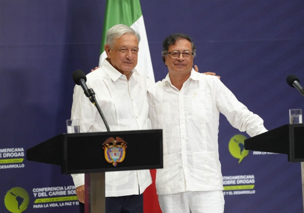México y Colombia avanzan en el combate al tráfico y consumo de drogas desde las causas