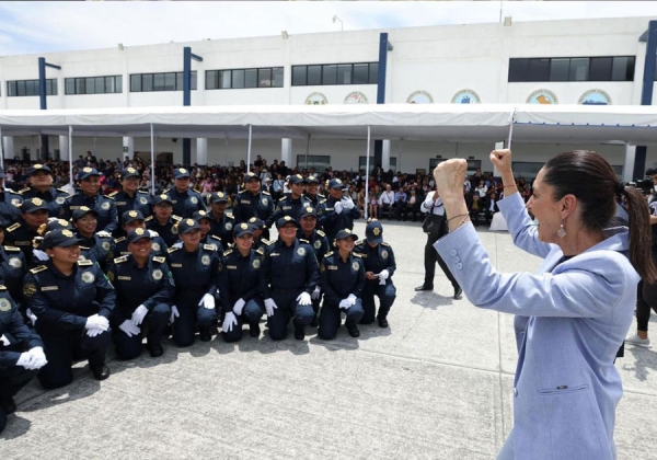 Destaca Sheinbaum Estrategia de Seguridad que permitió disminuir los delitos de alto impacto